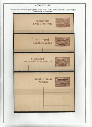 POŠTOVNÍ ZNÁMKY NA ÚZEMÍ ALBÁNIE 1913-1945 – list 26
