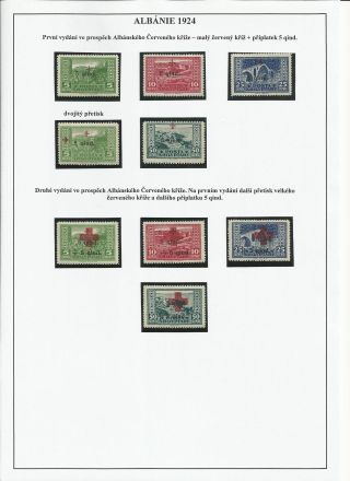 POŠTOVNÍ ZNÁMKY NA ÚZEMÍ ALBÁNIE 1913-1945 – list 27