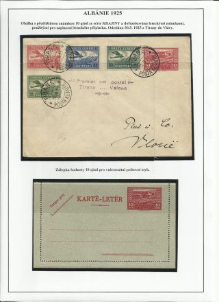 POŠTOVNÍ ZNÁMKY NA ÚZEMÍ ALBÁNIE 1913-1945 – list 31