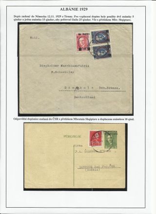 POŠTOVNÍ ZNÁMKY NA ÚZEMÍ ALBÁNIE 1913-1945 – list 61