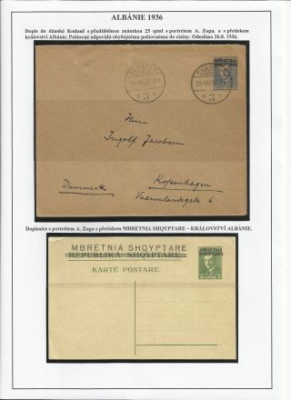 POŠTOVNÍ ZNÁMKY NA ÚZEMÍ ALBÁNIE 1913-1945 – list 68