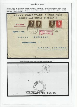POŠTOVNÍ ZNÁMKY NA ÚZEMÍ ALBÁNIE 1913-1945 – list 79