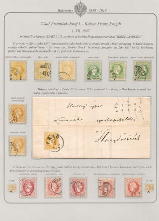 AUSTRIA 1850-1918 – sheet 17