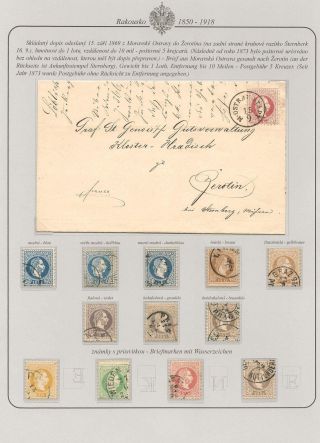 AUSTRIA 1850-1918 – sheet 18