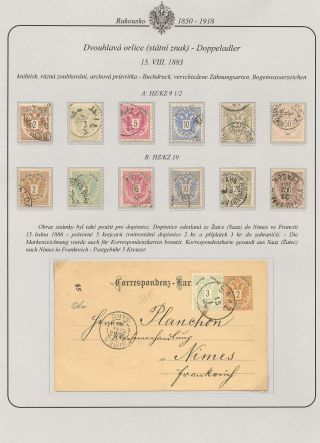 AUSTRIA 1850-1918 – sheet 21