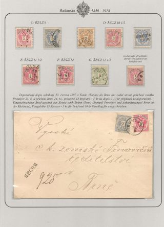 AUSTRIA 1850-1918 – sheet 22