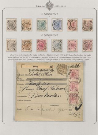 AUSTRIA 1850-1918 – sheet 27