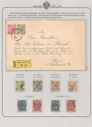 AUSTRIA 1850-1918 – sheet 30