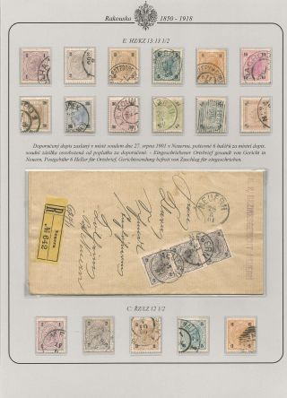 ÖSTERREICH 1850-1918 – Blatt 37