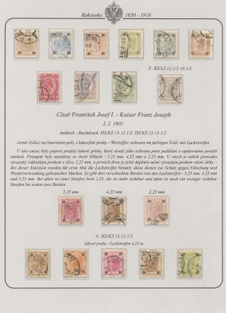 ÖSTERREICH 1850-1918 – Blatt 38