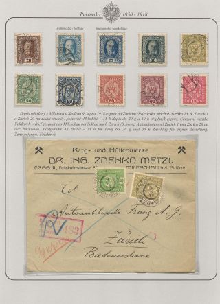 AUSTRIA 1850-1918 – sheet 55