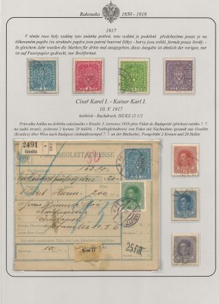 AUSTRIA 1850-1918 – sheet 58