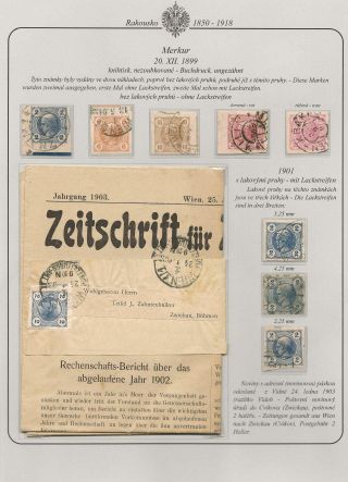 AUSTRIA 1850-1918 – sheet 63