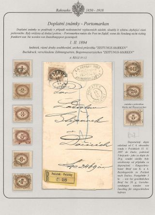 AUSTRIA 1850-1918 – sheet 71