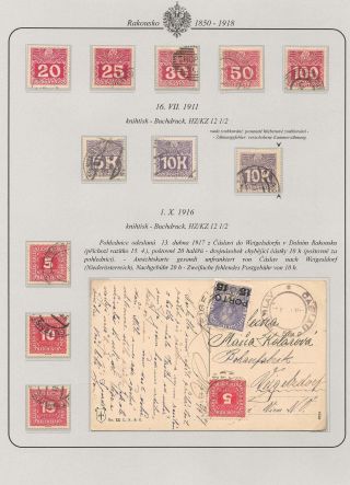 AUSTRIA 1850-1918 – sheet 78