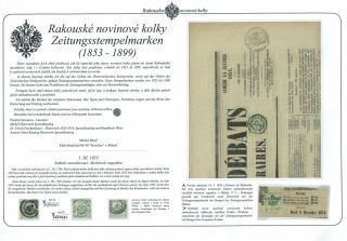 RAKOUSKÉ NOVINOVÉ KOLKY (1853-1899) – list 1