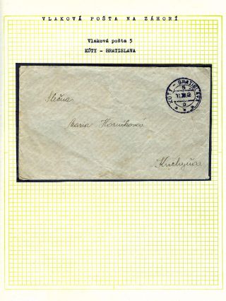 BAHNPOST AM ZAHORI – Blatt 33