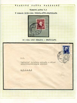 BAHNPOST AM ZAHORI – Blatt 34