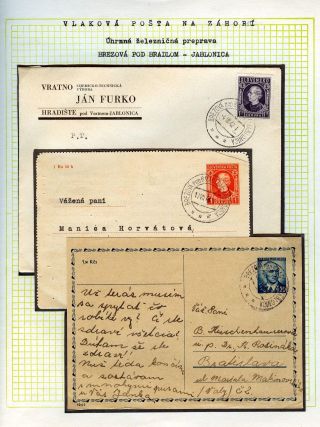 BAHNPOST AM ZAHORI – Blatt 35