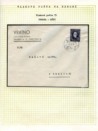 BAHNPOST AM ZAHORI – Blatt 36