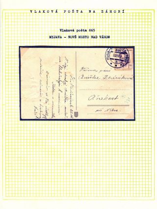 BAHNPOST AM ZAHORI – Blatt 38