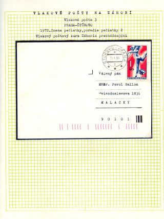 BAHNPOST AM ZAHORI – Blatt 40