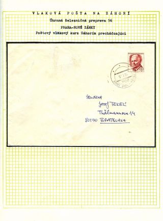 BAHNPOST AM ZAHORI – Blatt 44