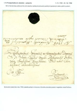 POSTWESEN AM SPIŠ BIS 1920 – Blatt 6