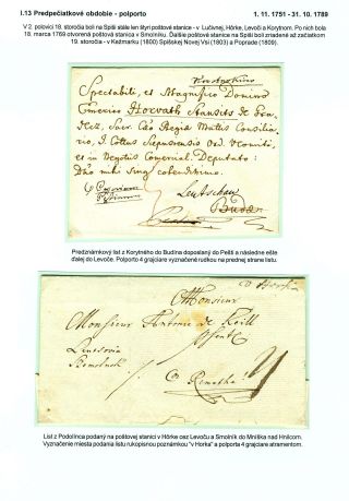 POSTWESEN AM SPIŠ BIS 1920 – Blatt 9