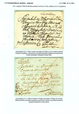 POSTWESEN AM SPIŠ BIS 1920 – Blatt 10