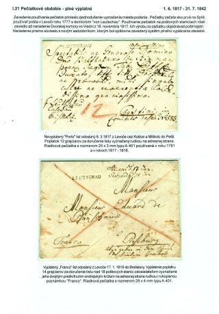 POSTWESEN AM SPIŠ BIS 1920 – Blatt 13