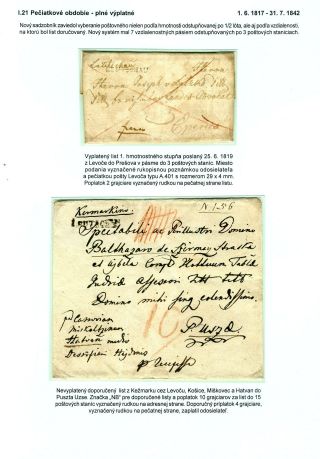 POSTWESEN AM SPIŠ BIS 1920 – Blatt 14