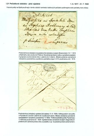 POSTWESEN AM SPIŠ BIS 1920 – Blatt 17