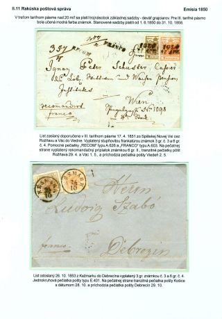 POSTWESEN AM SPIŠ BIS 1920 – Blatt 30