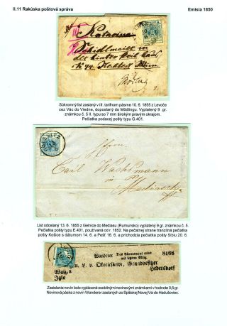POSTWESEN AM SPIŠ BIS 1920 – Blatt 31