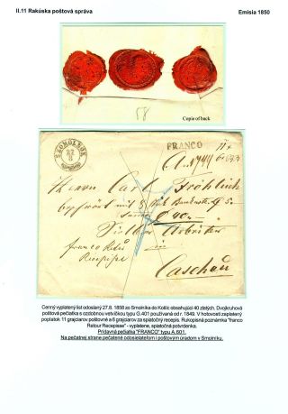 POSTAL SERVICES IN SPIŠ REGION UNTIL 1920 – sheet 34