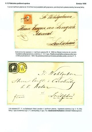 POSTAL SERVICES IN SPIŠ REGION UNTIL 1920 – sheet 36
