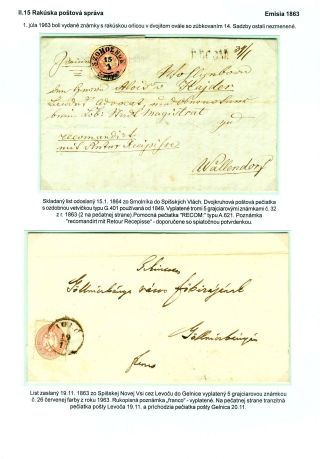 POSTAL SERVICES IN SPIŠ REGION UNTIL 1920 – sheet 44