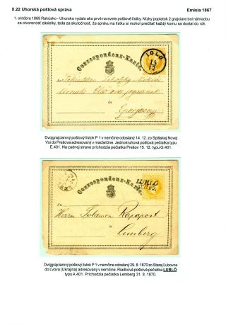 POSTAL SERVICES IN SPIŠ REGION UNTIL 1920 – sheet 53