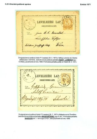 POSTAL SERVICES IN SPIŠ REGION UNTIL 1920 – sheet 60