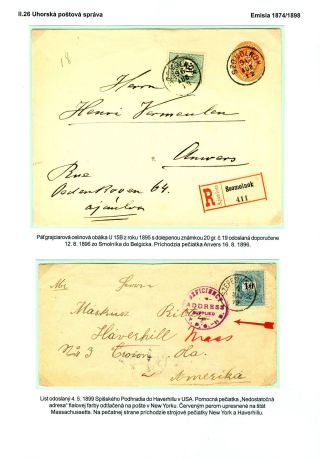 POSTAL SERVICES IN SPIŠ REGION UNTIL 1920 – sheet 69