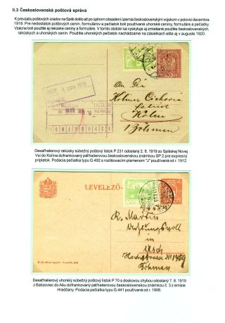 POSTAL SERVICES IN SPIŠ REGION UNTIL 1920 – sheet 77