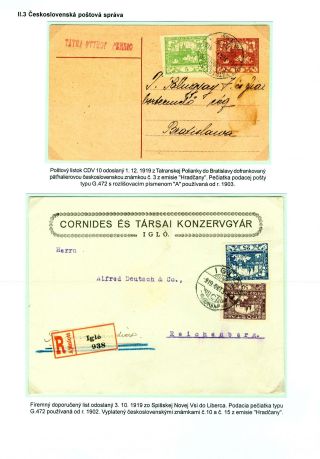 POSTAL SERVICES IN SPIŠ REGION UNTIL 1920 – sheet 80