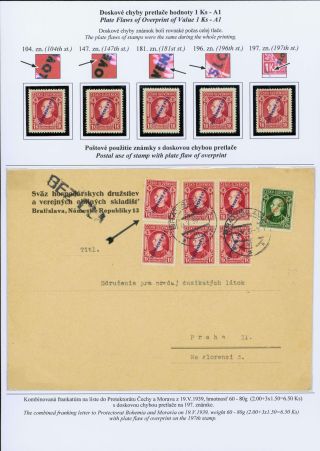 SLOWAKEI 1939: FREIMARKEN MIT PORTRÄTS VON ANDREJ HLINKA – Blatt 14