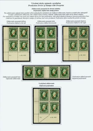 SLOVENSKO 1939: VÝPLATNÍ ZNÁMKY S PORTRÉTEM ANDREJE HLINKY – list 22