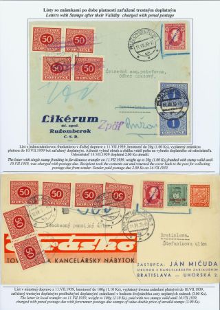 SLOVENSKO 1939: VÝPLATNÍ ZNÁMKY S PORTRÉTEM ANDREJE HLINKY – list 31