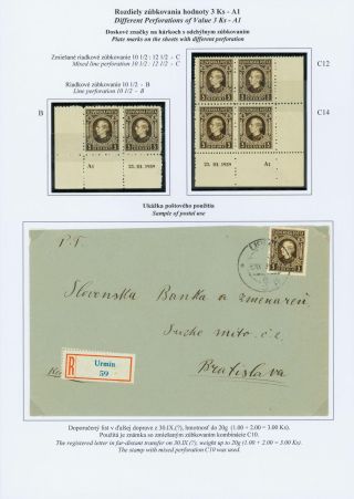 SLOVENSKO 1939: VÝPLATNÍ ZNÁMKY S PORTRÉTEM ANDREJE HLINKY – list 78
