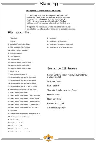 SCOUTING - BOY SCOUTING – sheet 2