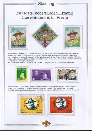 SCOUTING - BOY SCOUTING – sheet 3