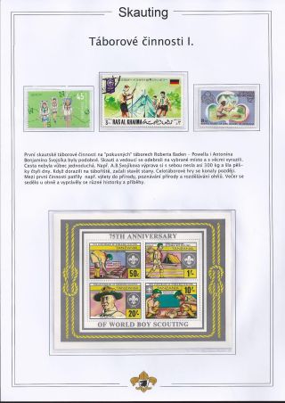 SCOUTING - BOY SCOUTING – sheet 25